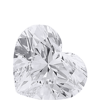 IGI Certified Luxuriant Lab Grown Diamond (Hrt) (E-F, VS) 1.50 ctw