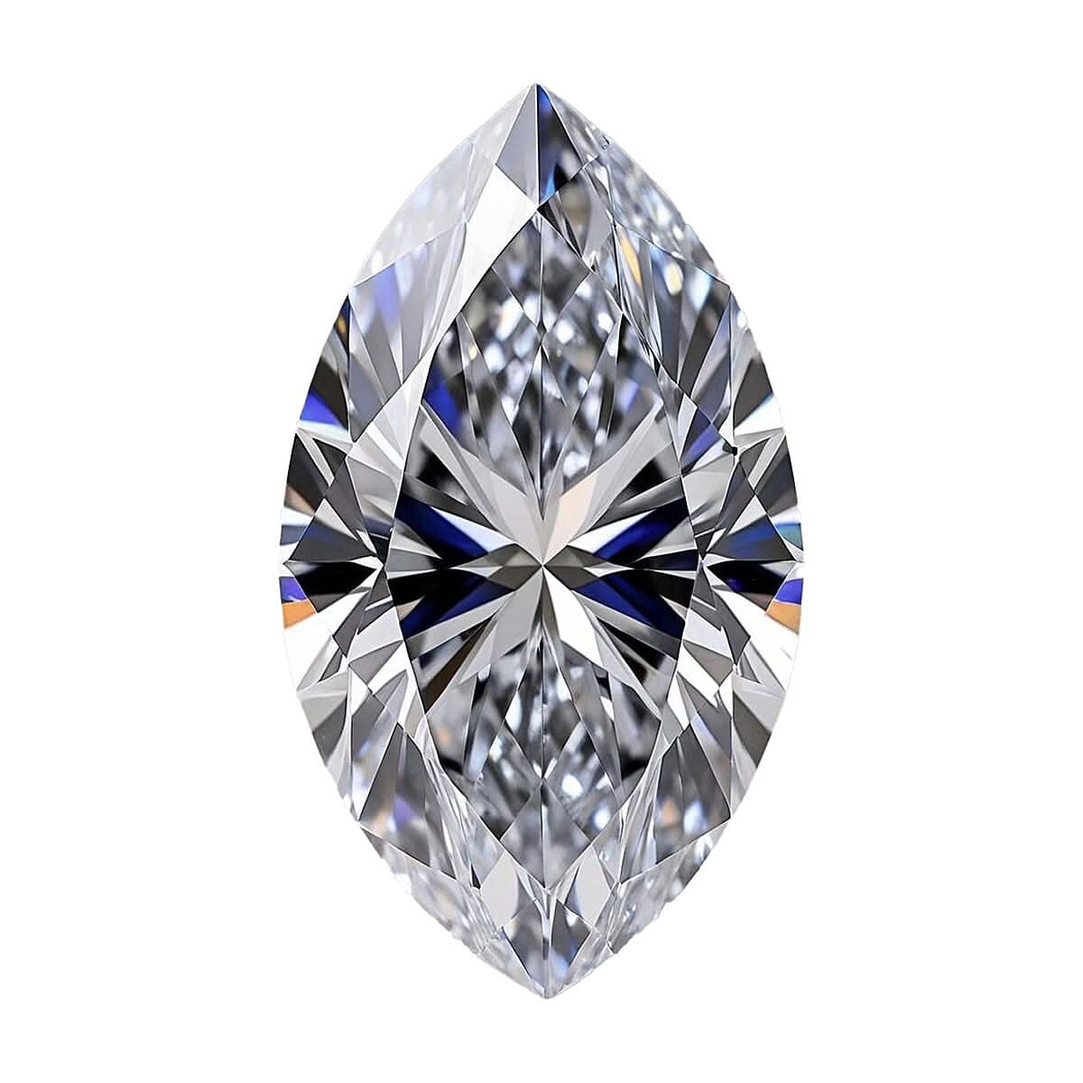 IGI Certified Luxuriant Lab Grown Diamond (Mrq) (E-F, VS) 6.00 ctw