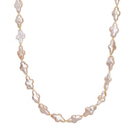 Fresh Water Pearl Necklace in  Sterling Silver 18 Inches