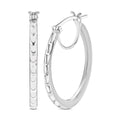 Endless Circle Hoop Earrings in 10K Gold - Sticky add to cart bar