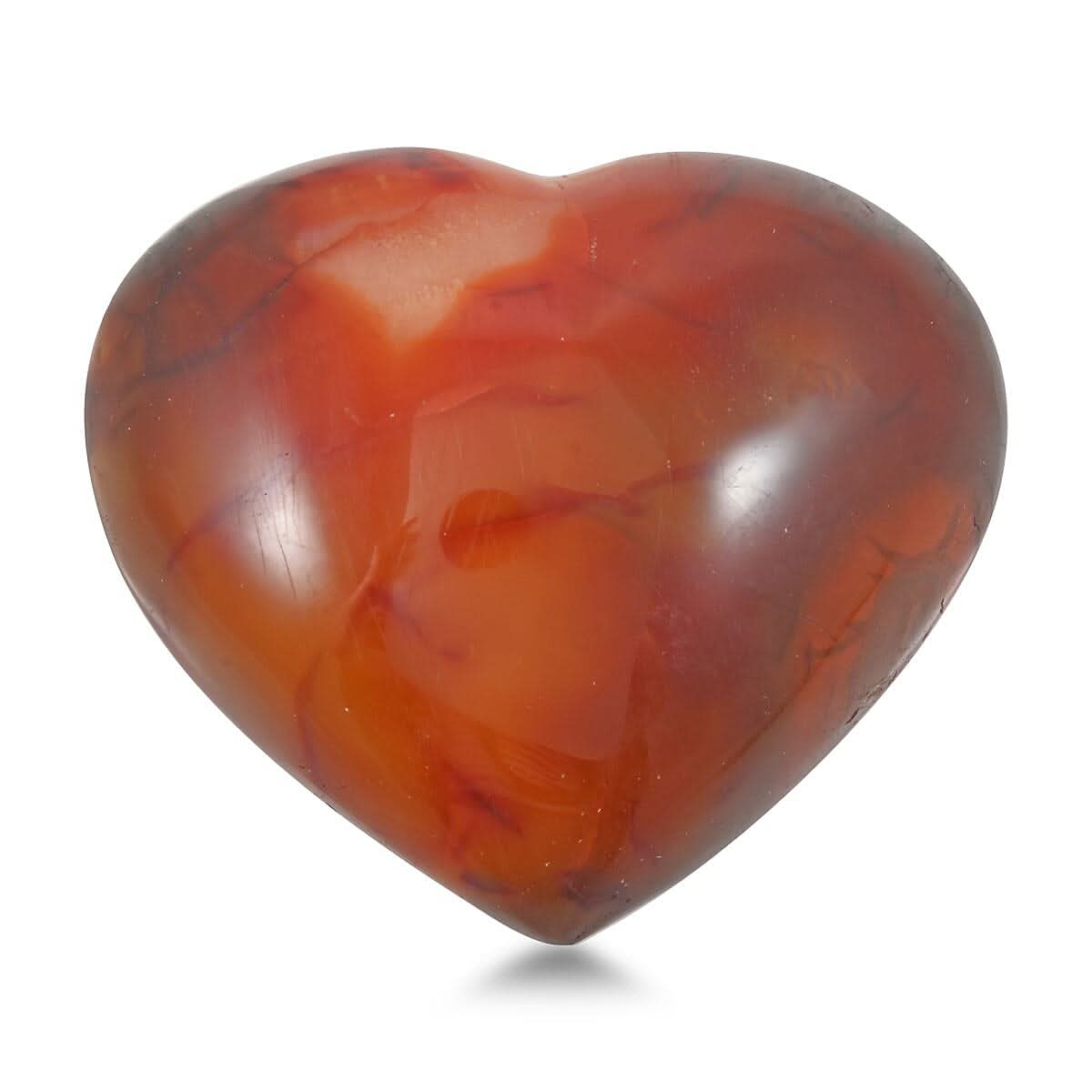 Carnelian Heart -L Approx 907.184ctw