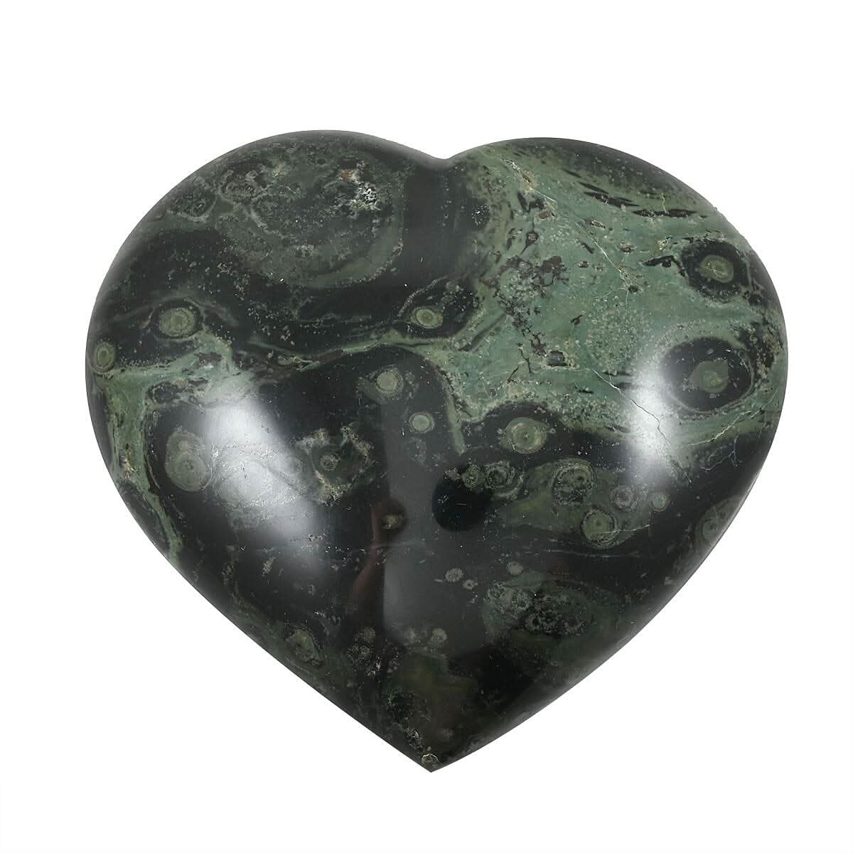 Jasper Kambaba Heart -L Approx 1360.776ctw