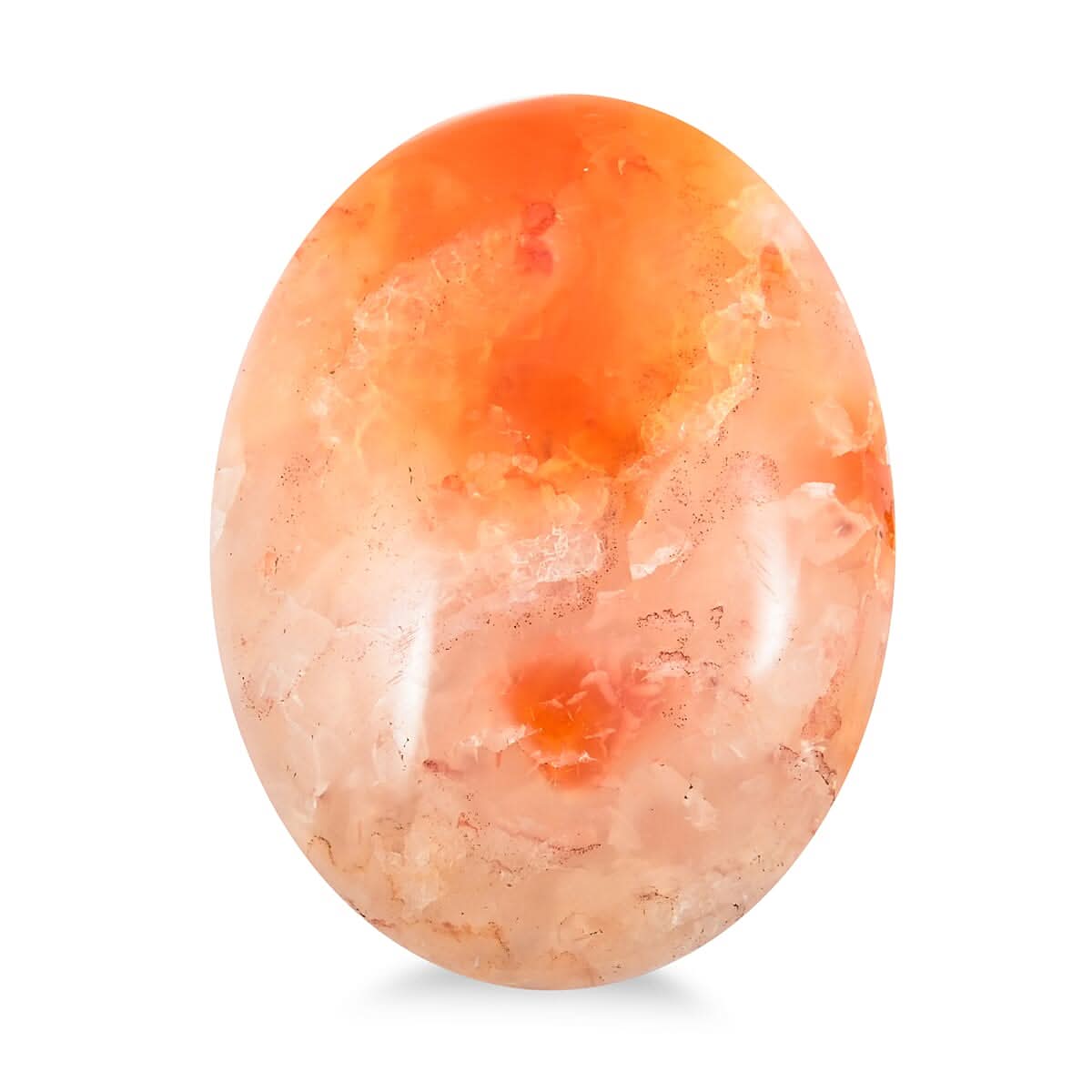 Orange Moonstone Palm Stone -XS Approx 223.5ctw