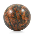 Polished Orange Moonstone Sphere - Sticky add to cart bar
