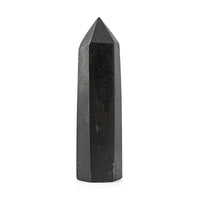 Tourmaline Black Prism Tower -L Approx 1360.776ctw