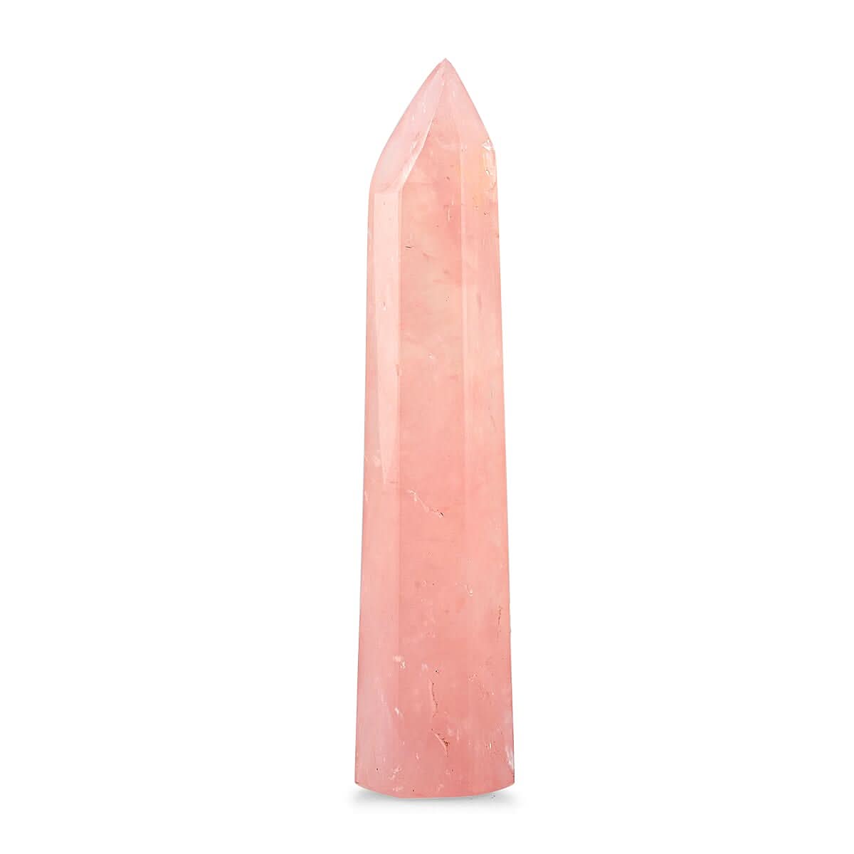 Rose Quartz Prism Tower -M Approx 907.184ctw