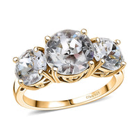 J Francis Embellished with Crystal by Swarovski Ring in Sterling Silver