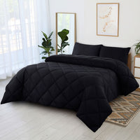 Lux Decor Collection 2pc Burgundy Reversible Comforter Set - Twin