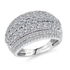 Rhodium Over Sterling Silver