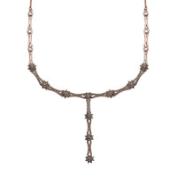 Diamond 2.40 ctw Necklace in Rhodium Over Sterling Silver 18 Inches