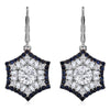 Moissanite & Ceylon Blue Sapphire