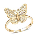 Butterfly Ring in 10K Yellow Gold (Size 10.0) 2.30 Grams - Sticky add to cart bar