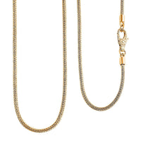 Bali Legacy 22K Vermeil Yellow Gold Over Sterling Silver Tulang Naga Necklace 20 Inches 17.97 Grams