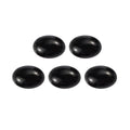 Set of 5 Black Onyx (Oval 7x5 mm) 4.06 ctw Loose Gemstone - Sticky add to cart bar