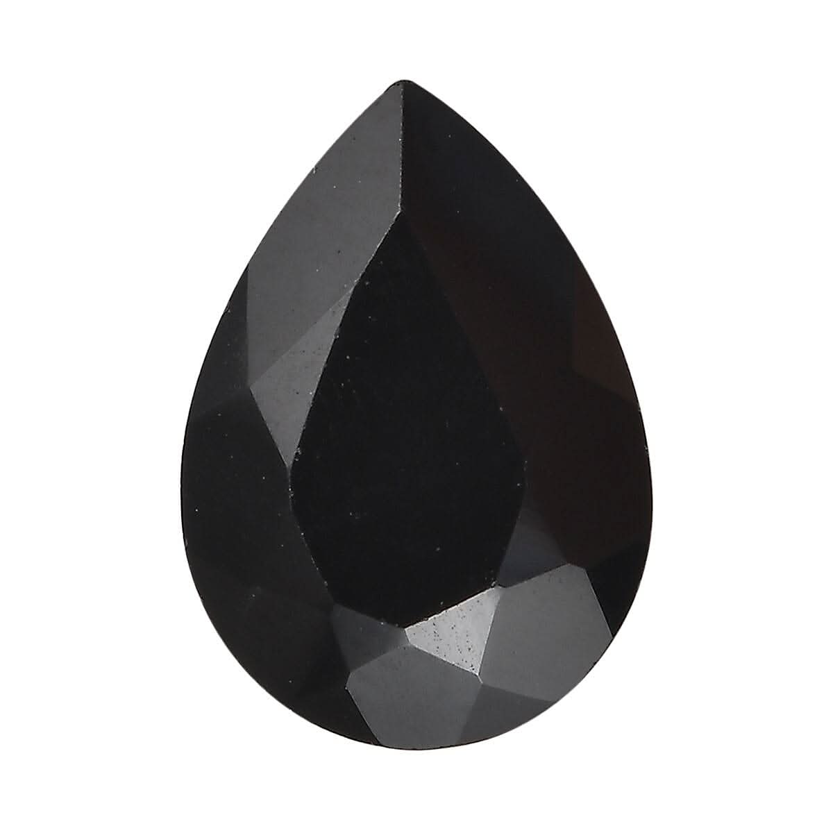 Thai Black Spinel (Pear 10x7 mm) 1.90 ctw Loose Gemstone