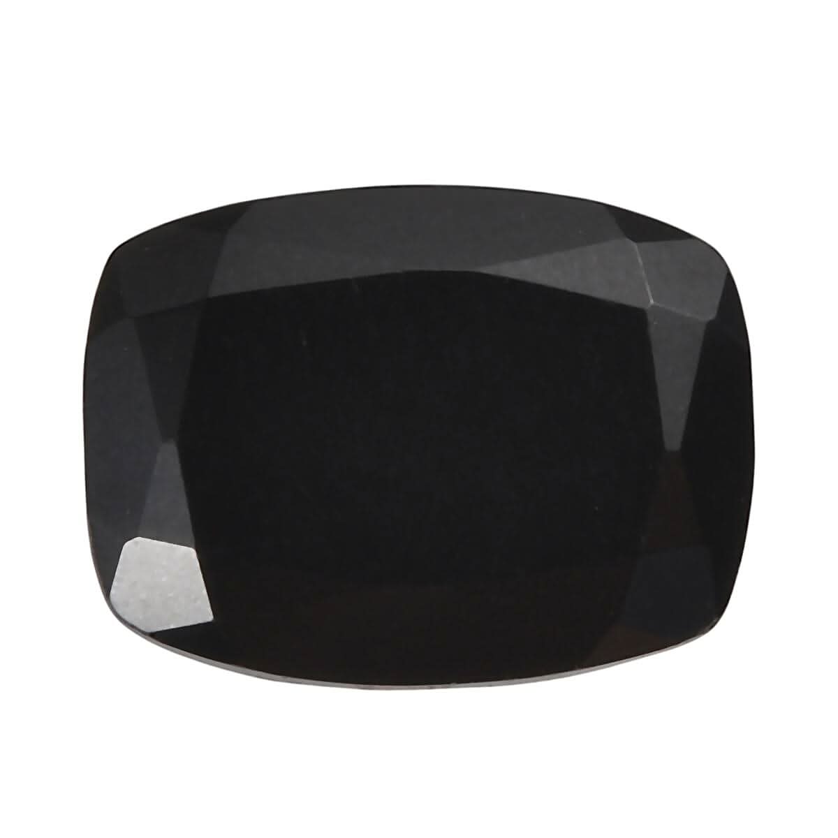 Australian Black Tourmaline (Cush 8x6 mm) 1.30 ctw Loose Gemstone