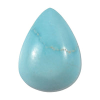 Blue Ridge Turquoise (Pear 8x6 mm) 1.00 ctw Loose Gemstone