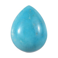 Blue Ridge Turquoise (Pear 9x7 mm) 1.55 ctw Loose Gemstone