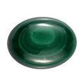 African Malachite (Ovl 16x12 mm) 8.35 ctw Loose Gemstone - Sticky add to cart bar