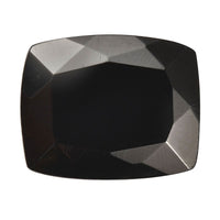 Silver Shungite (Cush 11x9 mm) 2.01 ctw Loose Gemstone