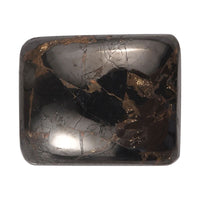 Matrix Silver Shungite (Oct 11x9 mm) 2.80 ctw Loose Gemstone