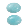 Set of 2 Amazonite (Oval 6x4 mm) 0.80 ctw Loose Gemstone - Sticky add to cart bar