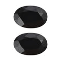 Set of 2 Thai Black Spinel (Oval 6x4 mm) 1.10 ctw - Sticky add to cart bar