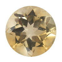 Brazilian Citrine (Rnd 8 mm) 1.66 ctw Loose Gemstone