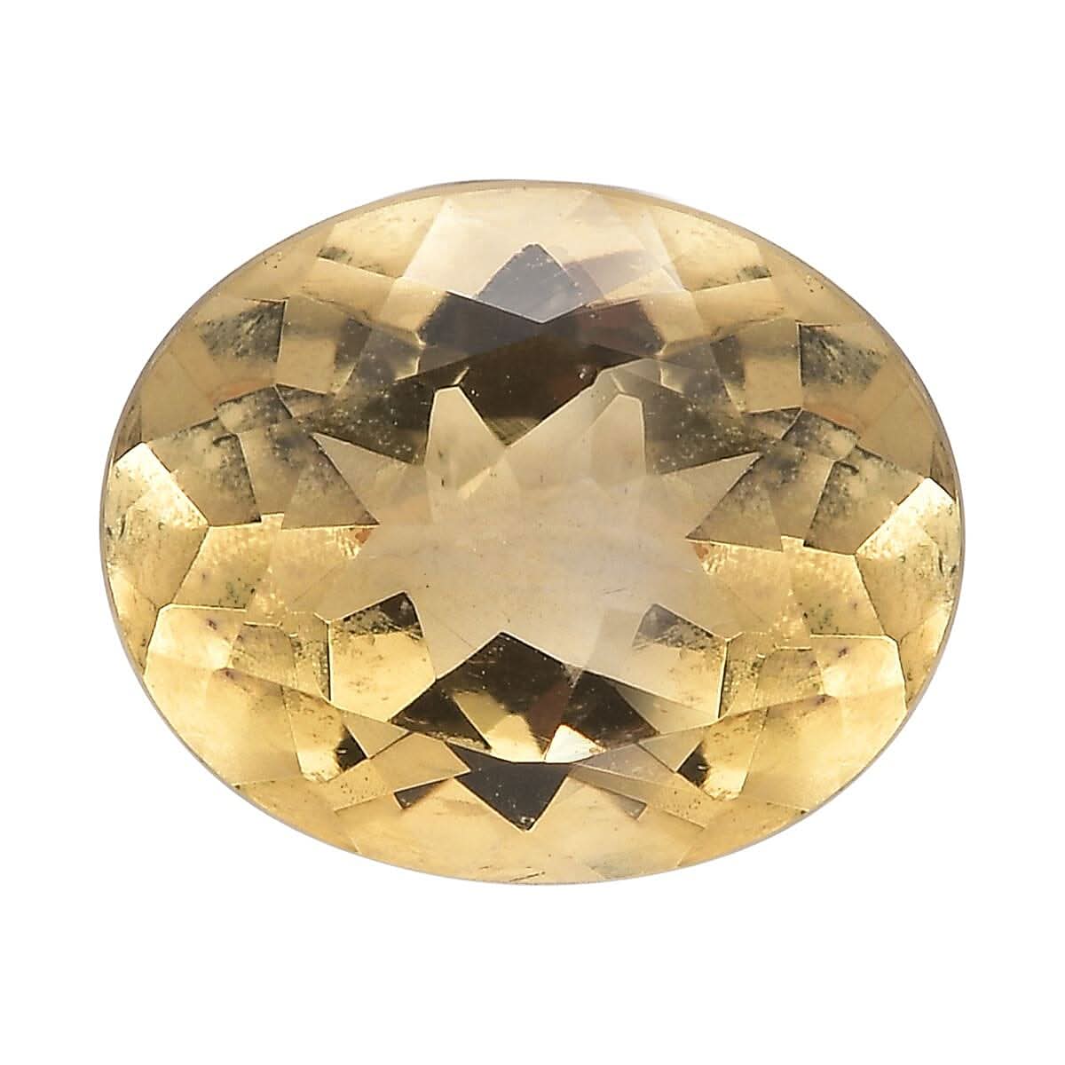 Brazilian Citrine (Oval 11x9 mm) 3.08 ctw Loose Gemstone