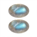 Labradorite Set of 2 (Ovl 6x4 mm) 1.09 ctw Loose Gemstone - Sticky add to cart bar