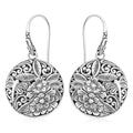 Bali Legacy Sterling Silver Floral Earrings 11.65 Grams - Sticky add to cart bar