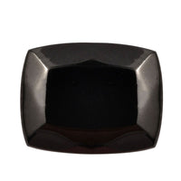 Silver Shungite (Cush 9x7 mm) 1.12 ctw Loose Gemstone