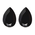 Set of 2 Thai Black Spinel (Pear 6x4 mm) 0.89 ctw Loose Gemstone - Sticky add to cart bar