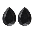 Set of 2 Australian Black Tourmaline (Pear 8x6 mm) 1.87 ctw Loose Gemstone - Sticky add to cart bar