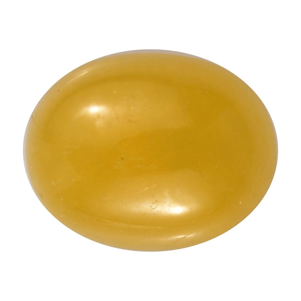Yellow Jade (D) (Ovl 9x7 mm) 2.20 ctw Loose Gemstone
