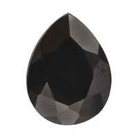Silver Shungite (Pear 9x7 mm) 0.70 ctw Loose Gemstone
