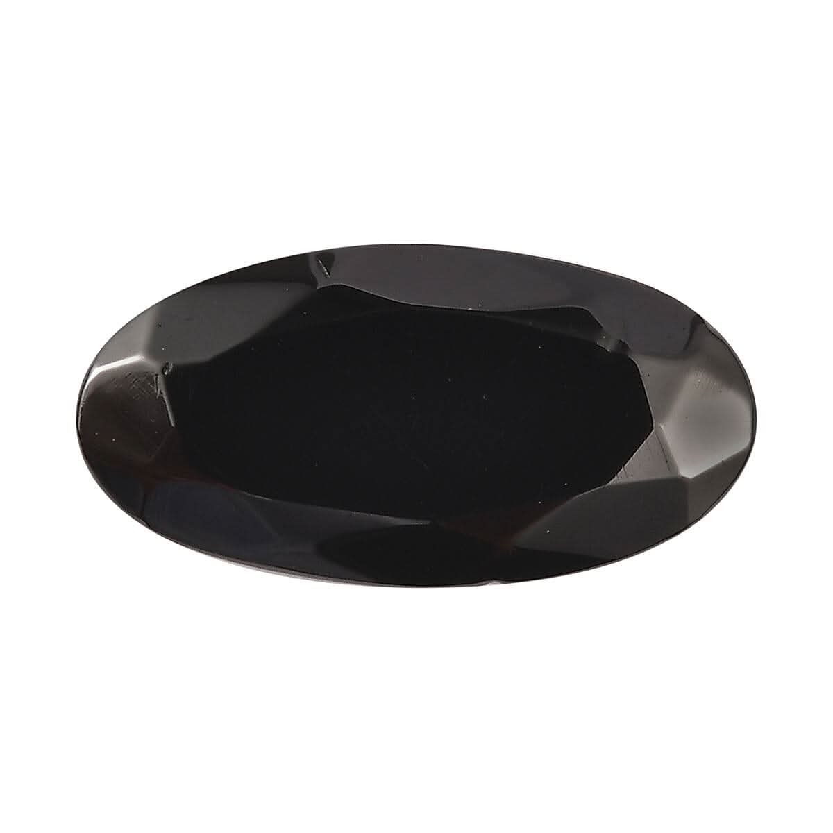 Silver Shungite (Ovl 12x6 mm) 1.00 ctw Loose Gemstone