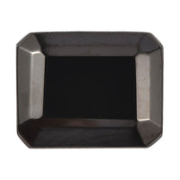 Silver Shungite (Oct 9x7 mm) 1.10 ctw Loose Gemstone