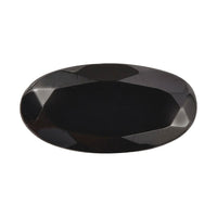 Silver Shungite (Ovl 10x5 mm) 0.60 ctw Loose Gemstone