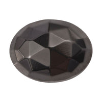 Silver Shungite (Ovl 8x6 mm) 0.75 ctw Loose Gemstone