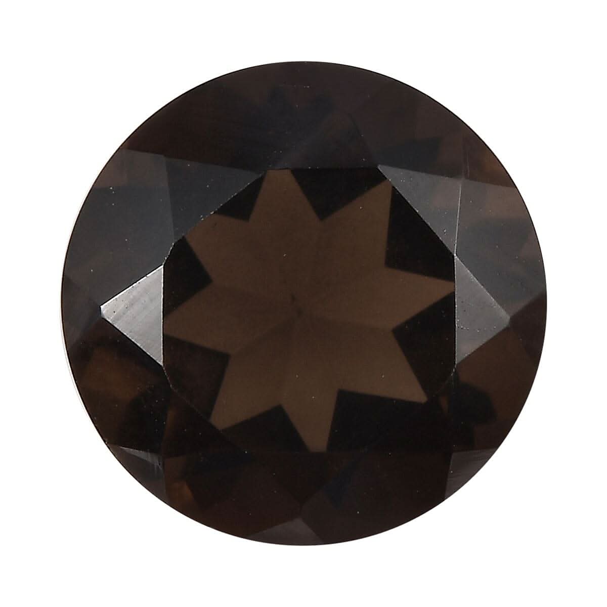 Brazilian Smoky Quartz (Rnd 9 mm) 2.20 ctw Loose Gemstone