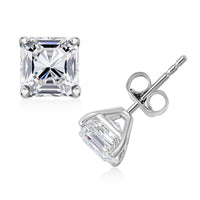 Luxuriant Lab Grown Diamond 3.00 ctw Stud Earrings in 14K White Gold