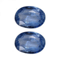 Kashmir Kyanite Set of 2 (Oval 7x5 mm) 1.84 ctw Loose Gemstone - Sticky add to cart bar