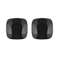 Set of 2 Thai Black Spinel (Cush 6x6 mm) 2.14 ctw Loose Gemstone - Sticky add to cart bar