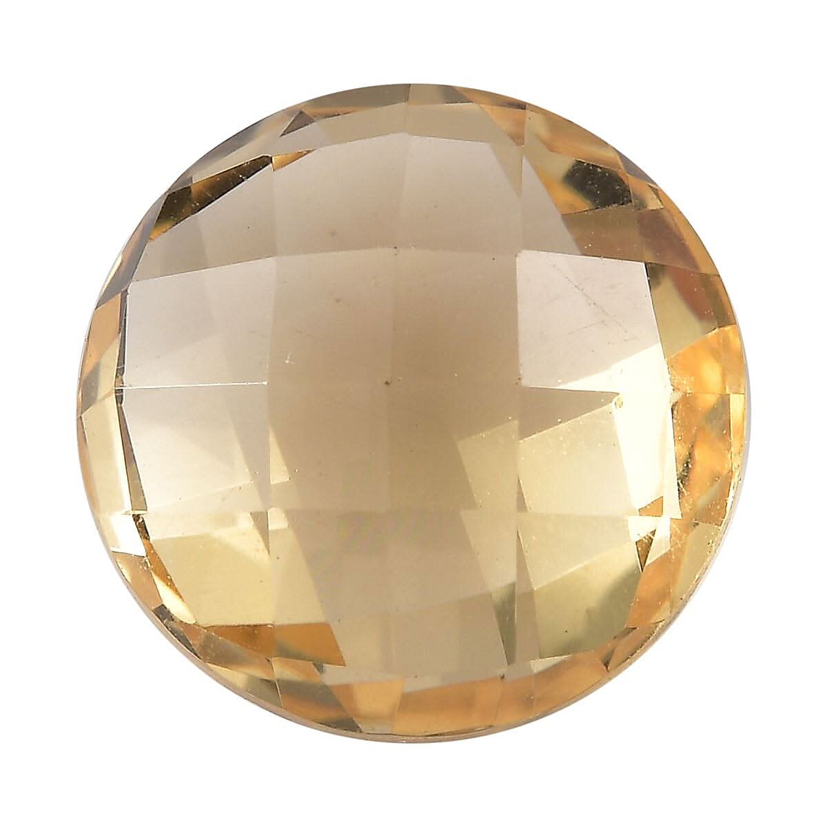 Brazilian Citrine (Rnd 12 mm) 5.00 ctw Loose Gemstone