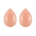 Peruvian Pink Opal Set of 2 (Pear 7x5 mm) 1.11 ctw Loose Gemstone - Sticky add to cart bar