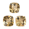 Citrine Set of 3 (Cush 6x6 mm) 2.38 ctw Loose Gemstone - Sticky add to cart bar