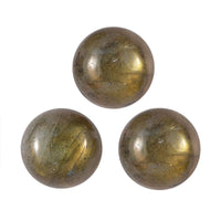 Labradorite Set of 3 (Rnd 6 mm) 3.35 ctw Loose Gemstone