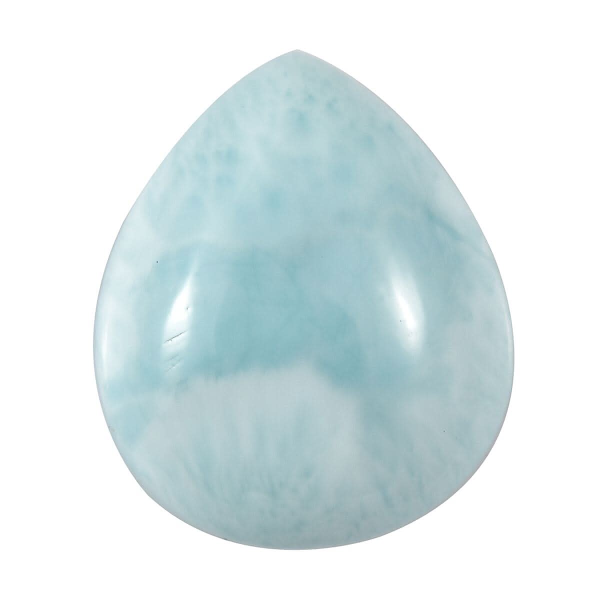 AA Larimar (Pear 12x10 mm) 3.95 ctw Loose Gemstone