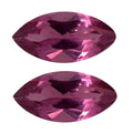 Orissa Rose Garnet Set of 2 (Mrq 5x2.5 mm) 0.33 ctw Loose Gemstone - Sticky add to cart bar